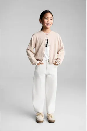 MANGO Wide leg jeans