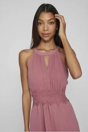 VILA Halter maxi jurk VIMILINA
