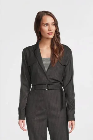 Aaiko Gestreepte jumpsuit