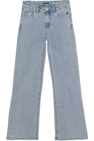 Indian Blue Jeans Wide leg jeans blauw