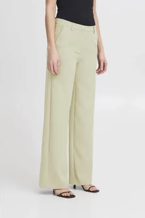 Ichi Straight high waist pantalon