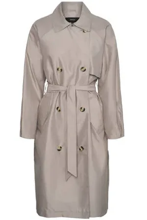VERO MODA Trenchcoat zand