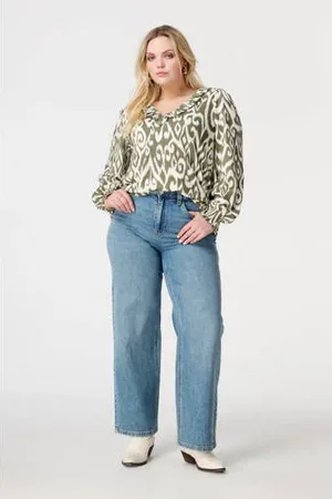 MS Mode Blousetop groen
