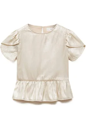 MANGO Blousetop beige