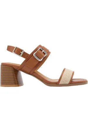 Graceland Sandalettes cognac
