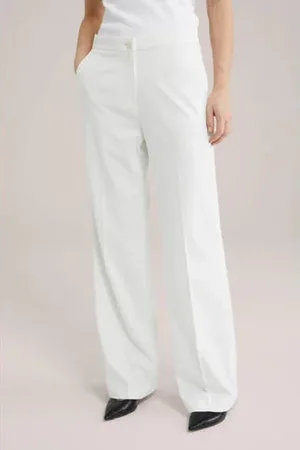 WE Fashion High waist pantalon wit