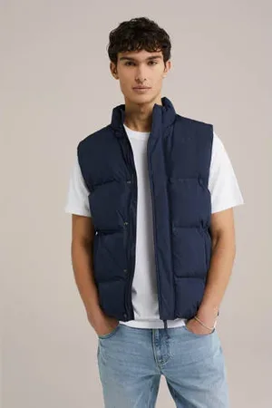 WE Fashion Bodywarmer donkerblauw