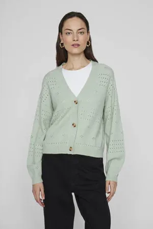 VILA Vest lichtgroen