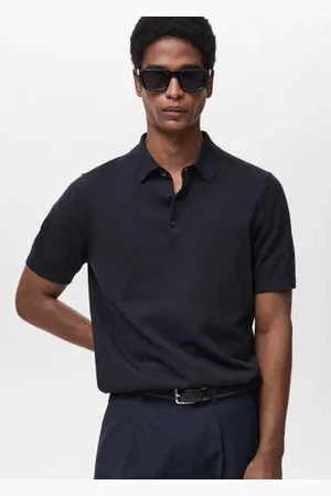 MANGO Polo fijn gebreid