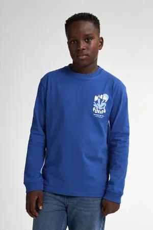 Petrol Industries Longsleeve blauw