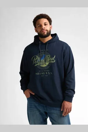 Petrol Industries Hoodie donkerblauw