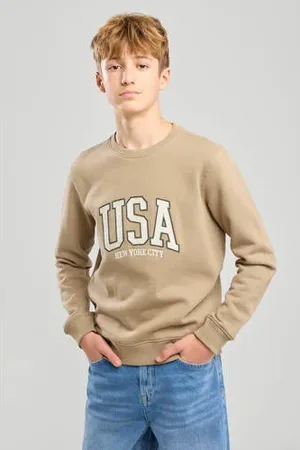 America today Sweater beige