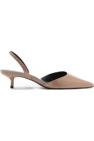 MANGO Slingback pumps lichtbruin