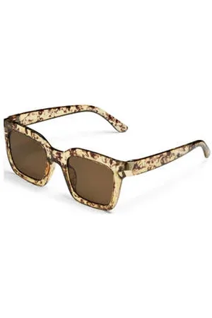Pieces® Zonnebril PCBALLA met tortoise print