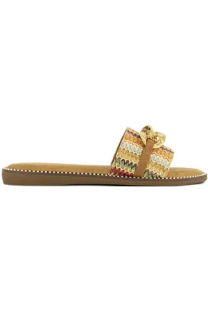 Graceland Slippers cognac