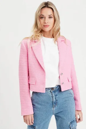 Cache Cache Cropped blazer
