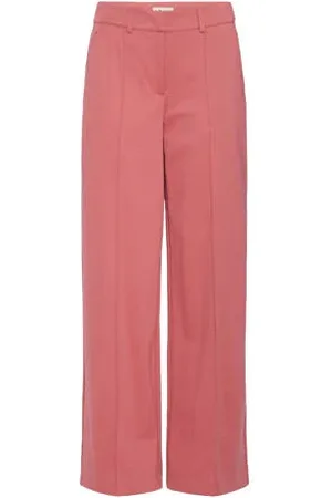 Ichi Wide leg regular waist pantalon