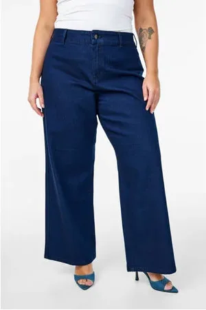 Zizzi High waist wide leg jeans