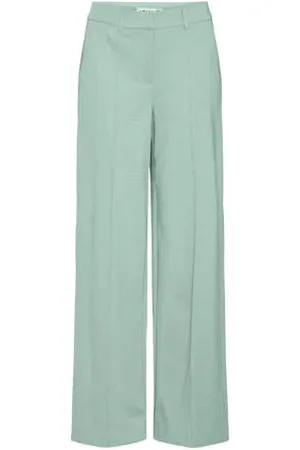 Ichi Wide leg regular waist pantalon