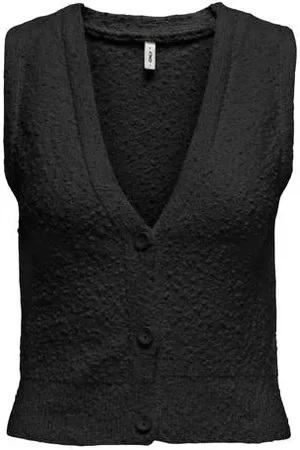 ONLY Gilet zwart