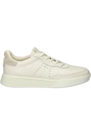 Ecco Leren sneakers ecru