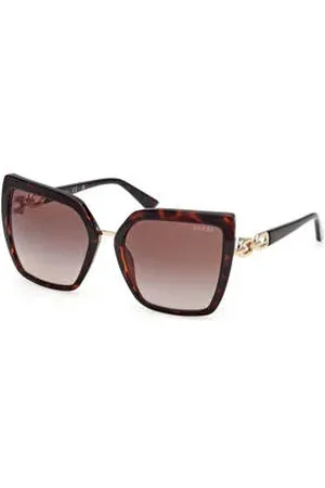 Guess Zonnebril met tortoise print GU00160