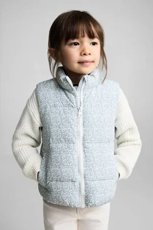 MANGO Bodywarmer lichtblauw