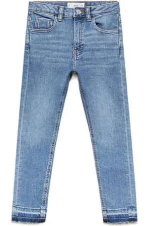 MANGO Skinny jeans medium blue denim