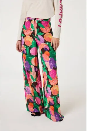 Fabienne Chapot Wide leg high waist pantalon