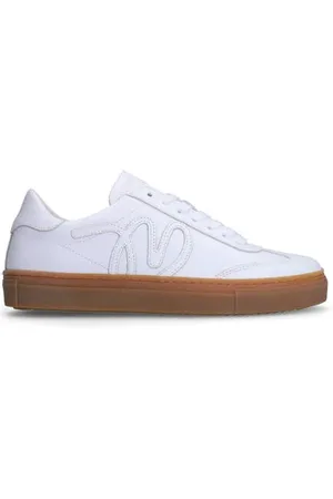 Manfield Leren sneakers