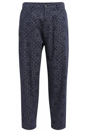 Redefined Rebel Comfort fit casual broek donkerblauw