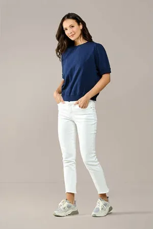 Mart Visser X Caroline Tensen donkerblauwe top Caroline Tensen