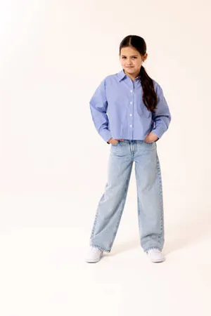 ONLY KIDS GIRL blouse blauw