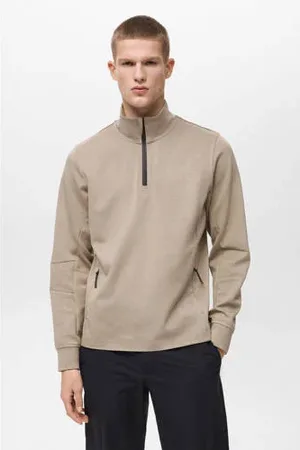 MANGO Sweater beige