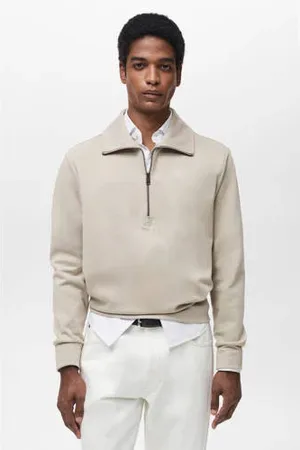 MANGO Sweater beige
