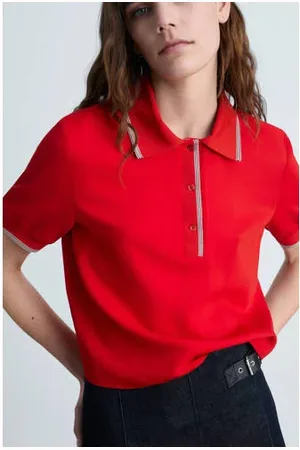 MANGO Polo fijn gebreid