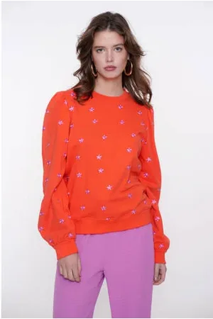Geisha Sweater oranje