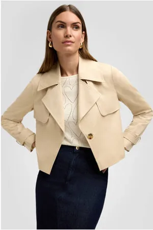QS by s.Oliver Trenchcoat