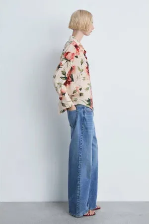 MANGO Blouse ecru