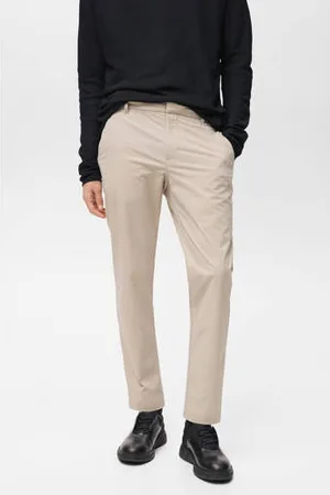 MANGO Slim chino beige