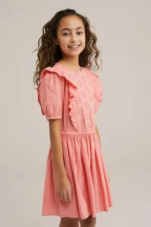 WE Fashion Korte jurk roze