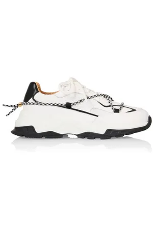 DWRS Bonney chunky leren sneakers