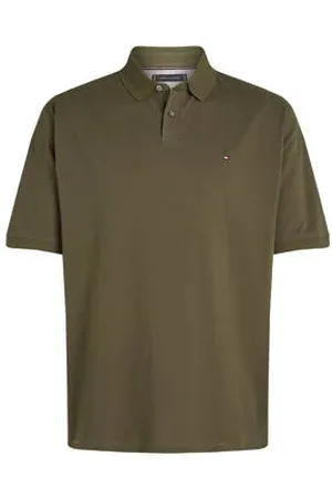 Tommy Hilfiger Regular polo donkergroen