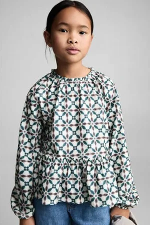 MANGO Blousetop beige