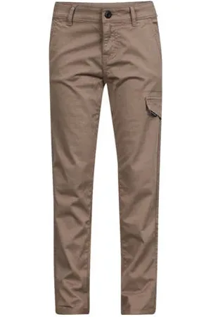 Retour Straight casual broek bruin