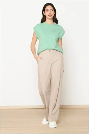 LolaLiza High waist pantalon beige
