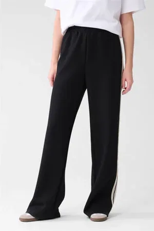 SHOEBY Wide leg high waist casual broek