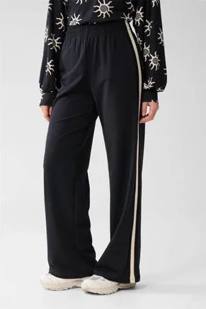 SHOEBY Wide leg high waist broek