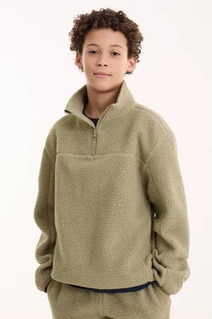Anytime Teddy fleece schipperstrui