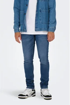 Only & Sons Slim fit jeans ONSLOOM light medium blue denim